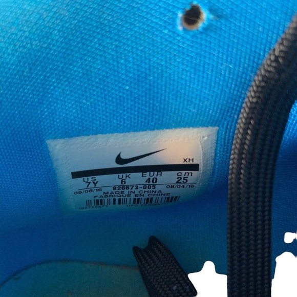 Nike Kyrie 2 GS Wet II 826673-005 Basketball Shoes Blue Black Size 7Y​ - Picture 7 of 7